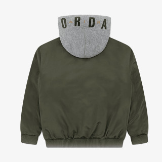 JORDAN JDN BIG LOGO HOODED BOMBER