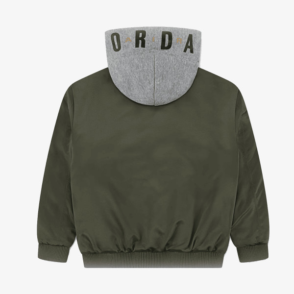 JORDAN JDN BIG LOGO HOODED BOMBER