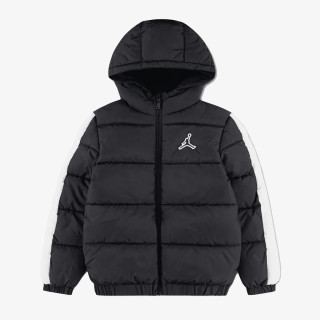 JORDAN JDB COLOR BLOCK PUFFER JACKET 