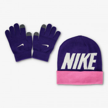 NIKE NAN WORDMARK COLORBLOCK BEANIE 