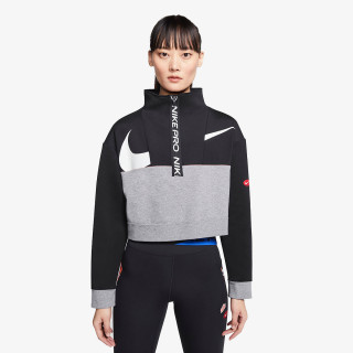 Nike W NK DRY GT FT FLC TOP ICNCLSH 
