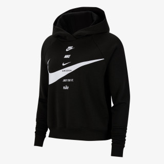 NIKE W NSW SWSH HOODIE FLC BB 