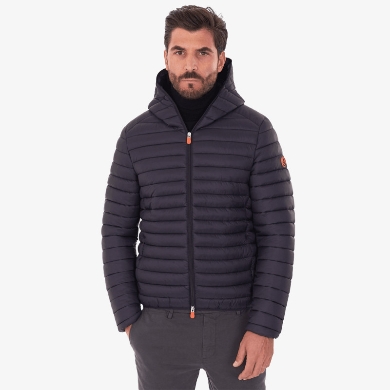 Save the Duck M HOODED JACKET ICEBERG B 