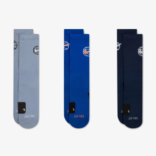 Nike U NK EVERYDAY CREW BBALL 3PR 144 