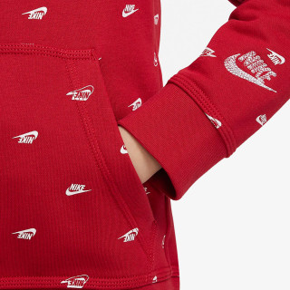 Nike B NSW PO HD CLUB FLC FT AOP 