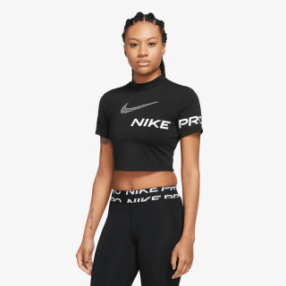 NIKE W NP DF GRX SS CROP TOP 