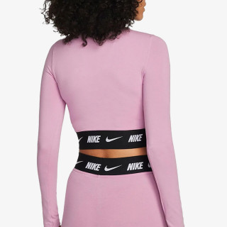 Nike W NSW CROP TAPE LS TOP 