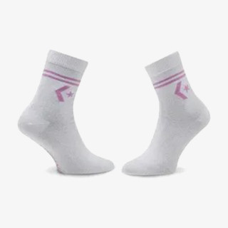 Converse 2PP STAR CHEVRON DOUBLE STRIPE ANKLET, F 