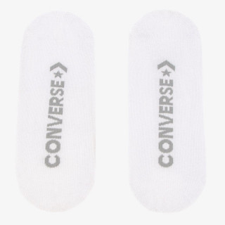 Converse 2PP CONVERSE WOMEN FOOTIE HL FLAT KNIT 