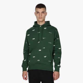 NIKE M NK CLUB+ BB PO AOP HOODIE 