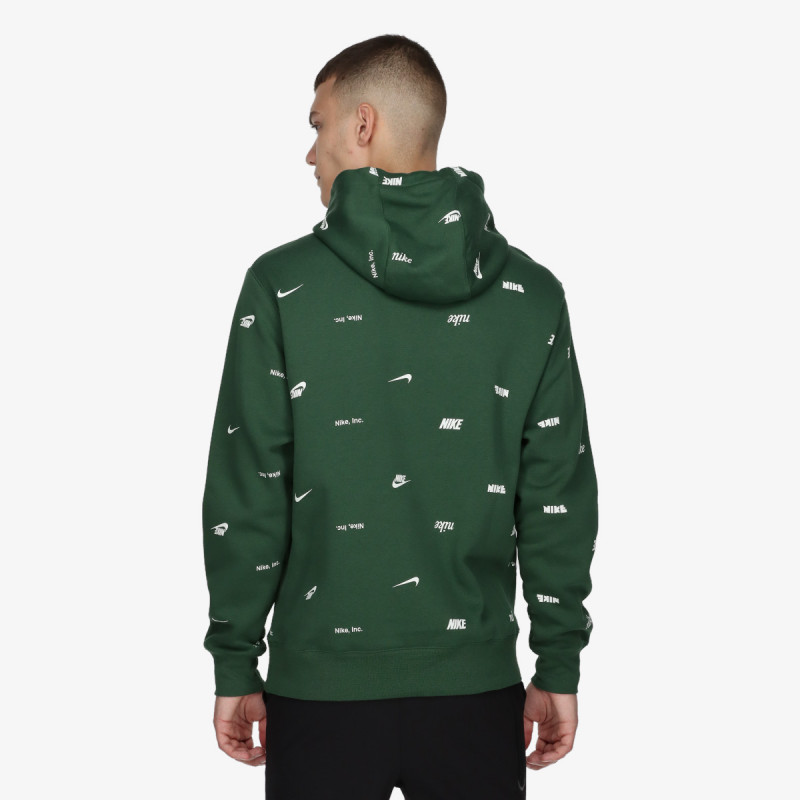Nike M NK CLUB+ BB PO AOP HOODIE 