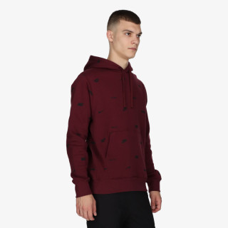 NIKE M NK CLUB+ BB PO AOP HOODIE 