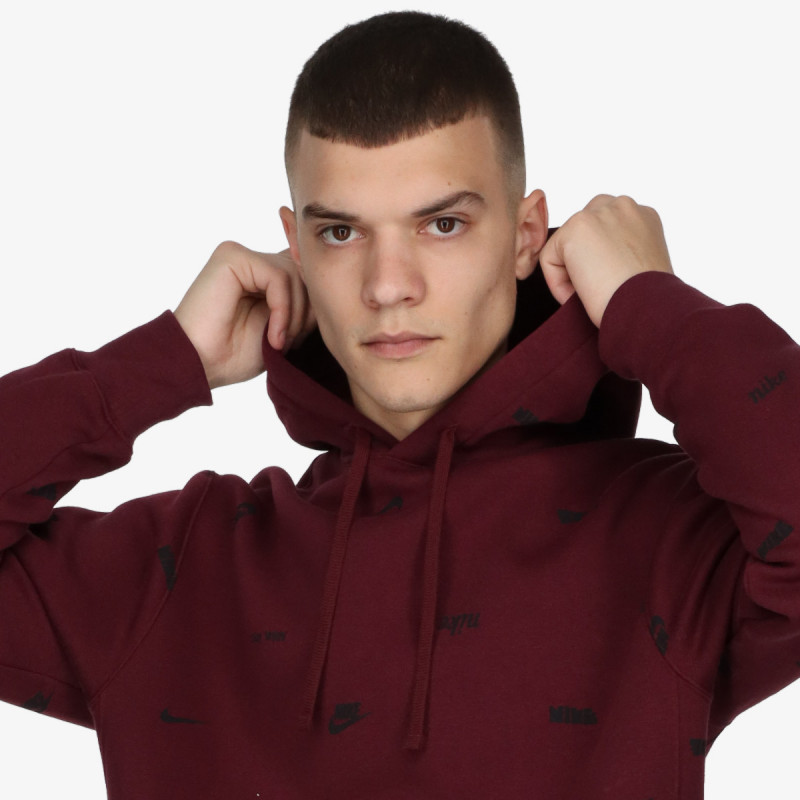 Nike M NK CLUB+ BB PO AOP HOODIE 