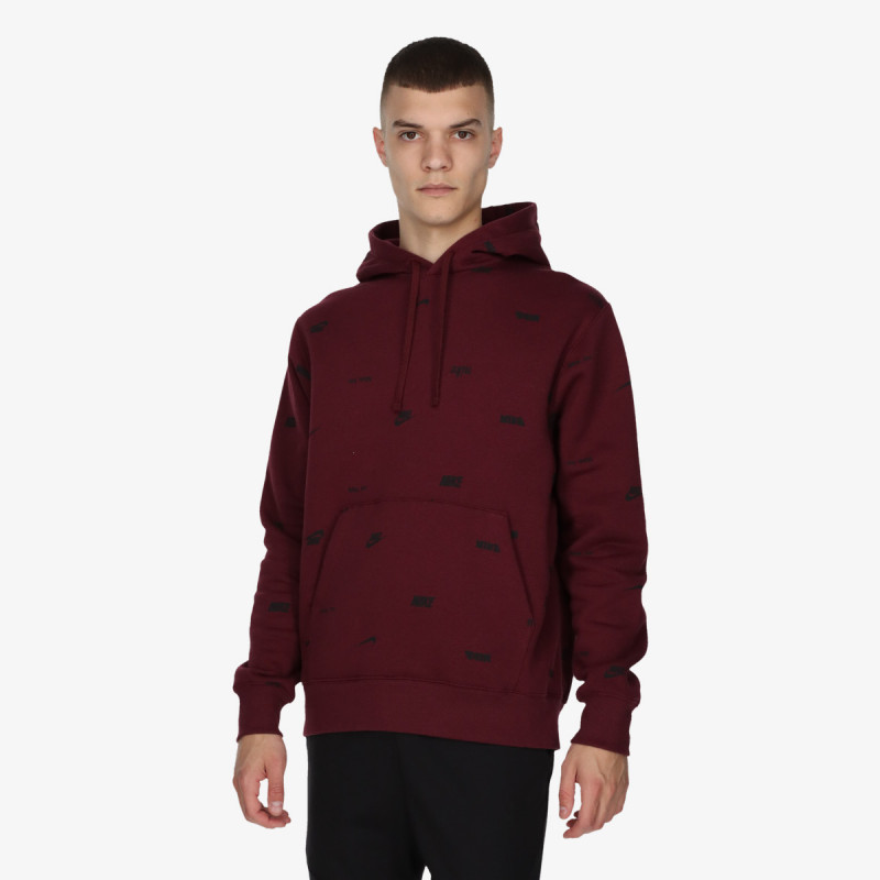 Nike M NK CLUB+ BB PO AOP HOODIE 