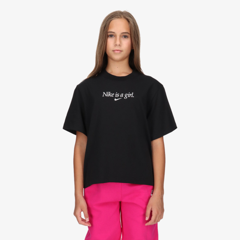 Nike G NSW TEE BOXY NIKE IS A GIRL 
