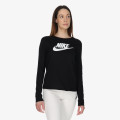 NIKE W NSW TEE ESSNTL LS ICN FTRA 