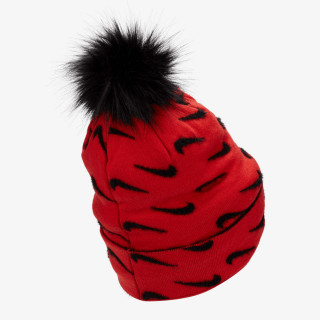 NIKE K NK PEAK BEANIE POM 