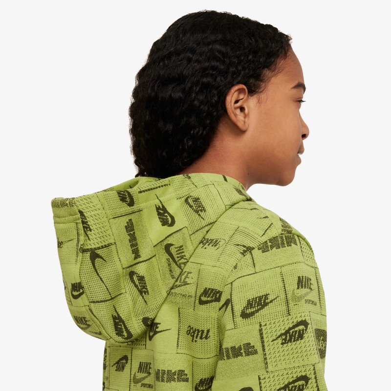 Nike K NSW CLUB FT HDY AOP 