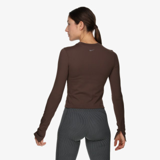 Nike W NK ONE FITTED DF LS TOP NVTY 