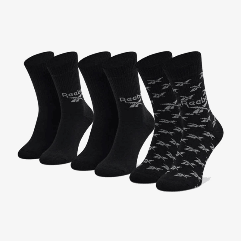 Reebok CL FO Crew Sock 3P 