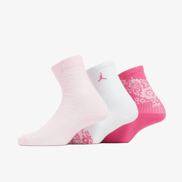 JORDAN JHG FLORAL LACE 3PK CREW 