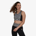 adidas FARM PRINT 3-STRIPES SPORTS CROP 