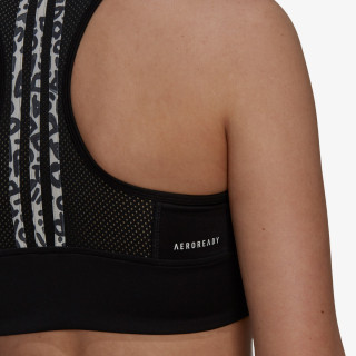 adidas FARM PRINT 3-STRIPES SPORTS CROP 