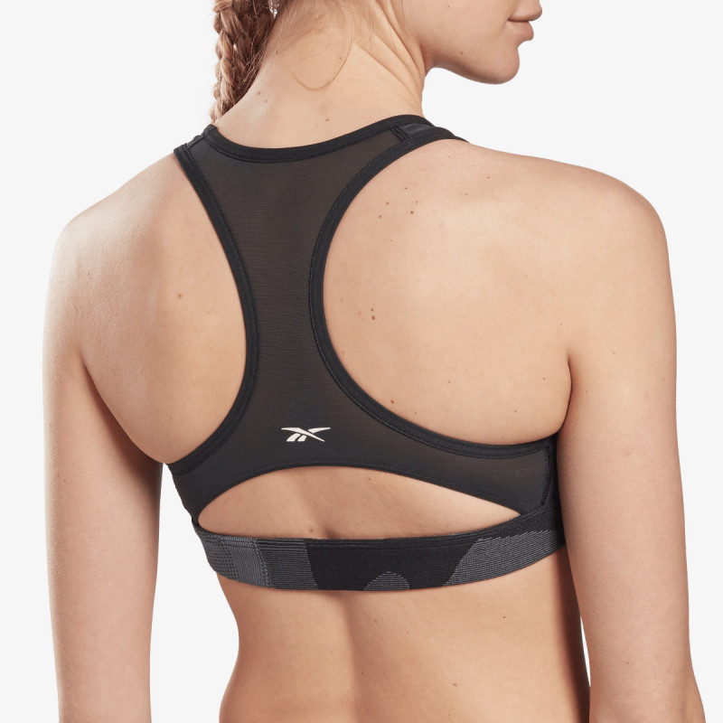 Reebok TS Lux Racer Bra-Jacquard 