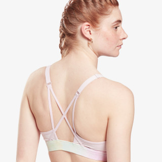 Reebok SR Lux Strappy Bra-Distorted Film 