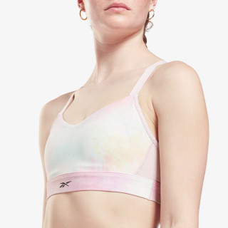 Reebok SR Lux Strappy Bra-Distorted Film 