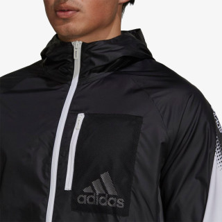 ADIDAS D2M SEASONAL WINDBREAKER 