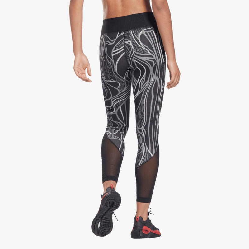 Reebok TS Lux Perform Tight-AOP 