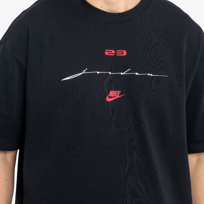 Jordan M J FLT SCRIPT BOXY SS CREW 