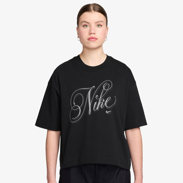 Nike W NSW SS TEE BOXY SCRIPT 