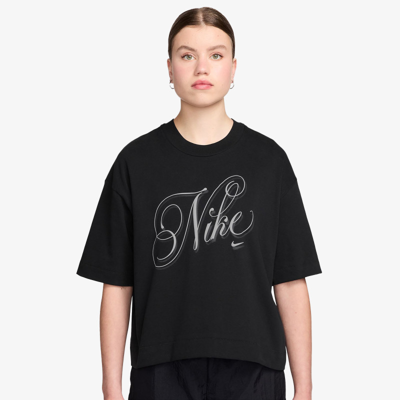 Nike W NSW SS TEE BOXY SCRIPT 