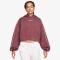 Nike W NK STDO FLC MW CRP SCLOP HDY 