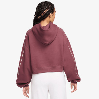 Nike W NK STDO FLC MW CRP SCLOP HDY 