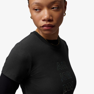 JORDAN W J BRK SS TMID GFX TEE FST 