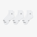 Nike U J ED ELVD ANKLE 3PR - 144 