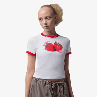 Jordan W J STRWBY RINGER TEE 