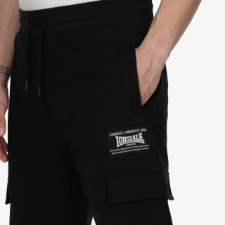 LONSDALE Black London Cuffed Pants 