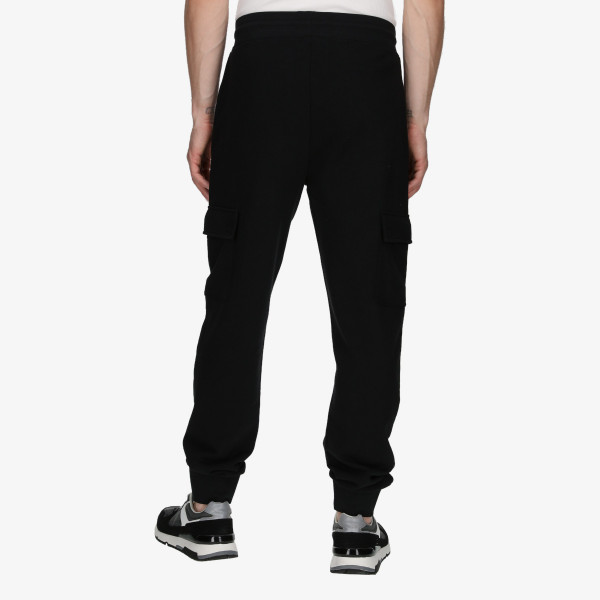 Lonsdale Black London Cuffed Pants 
