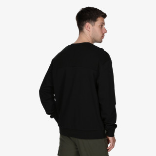 LONSDALE Black London Crewneck 