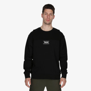 LONSDALE Black London Crewneck 
