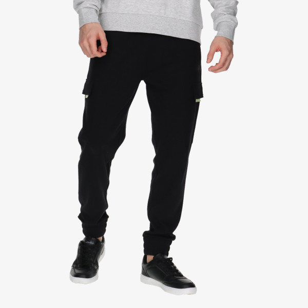 Lonsdale Black Col Cargo Pants 