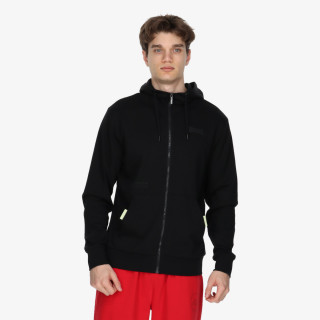 Lonsdale Black Col Hoody 