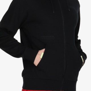 Lonsdale Black Col Hoody 