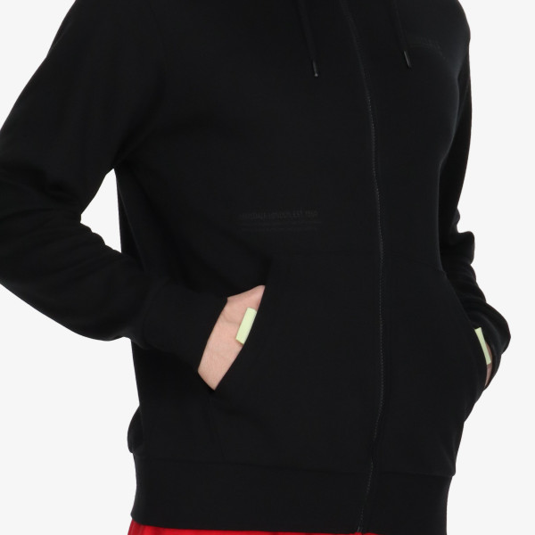 Lonsdale Black Col Hoody 