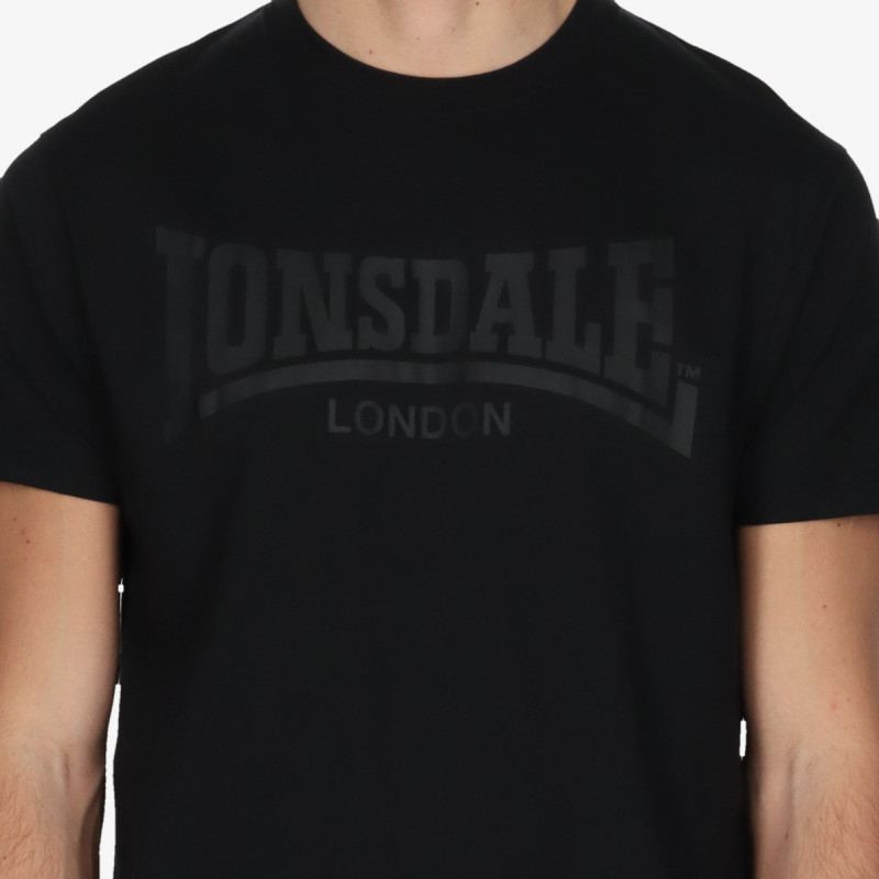 Lonsdale Black Col T-Shirt 