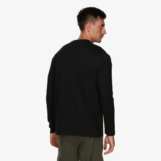 Lonsdale Black Long T-Shirt 